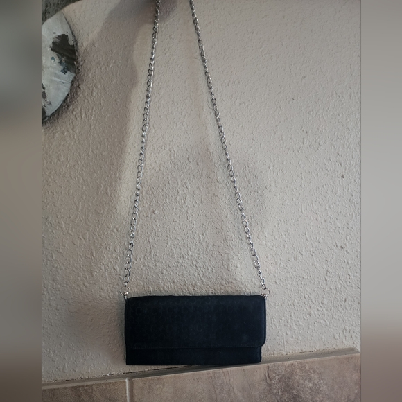 Celine Triomphe Vintage cloth Wallet on unbranded chain - Picture 7 of 13